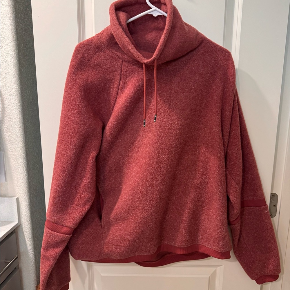 Nike Women's Red Cowl Neck Sweater